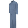 Red Kap Men's 100% Cotton Coverall with Snap Front Closure